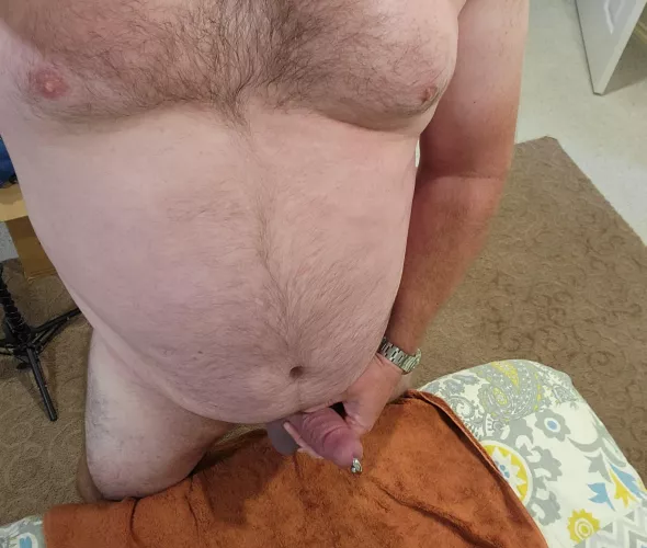 Let's make good use of this towel I've laid down