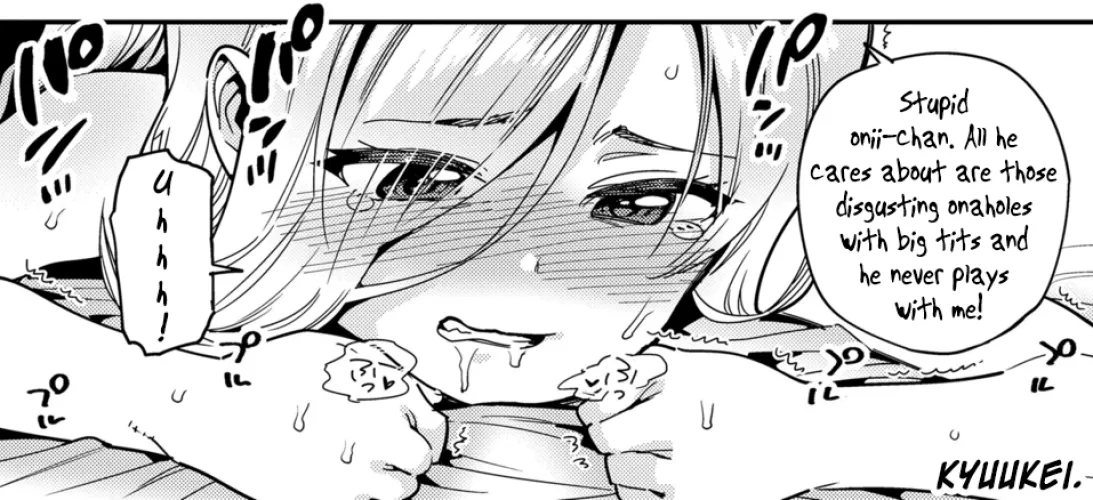 LF Mono Source: Tears, grunting, shaking, translucent hair, drool, sweating, speech bubble