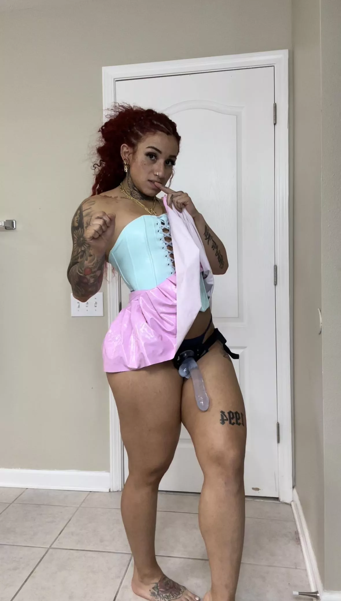 Look how big the surprise is waiting for your slutty ass