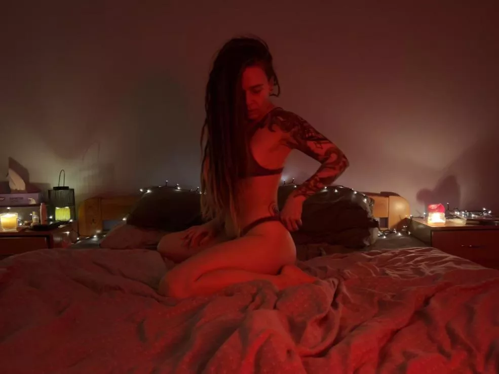 Red light creates the vibe