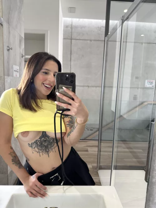 Showing my titis is one of my hobbies