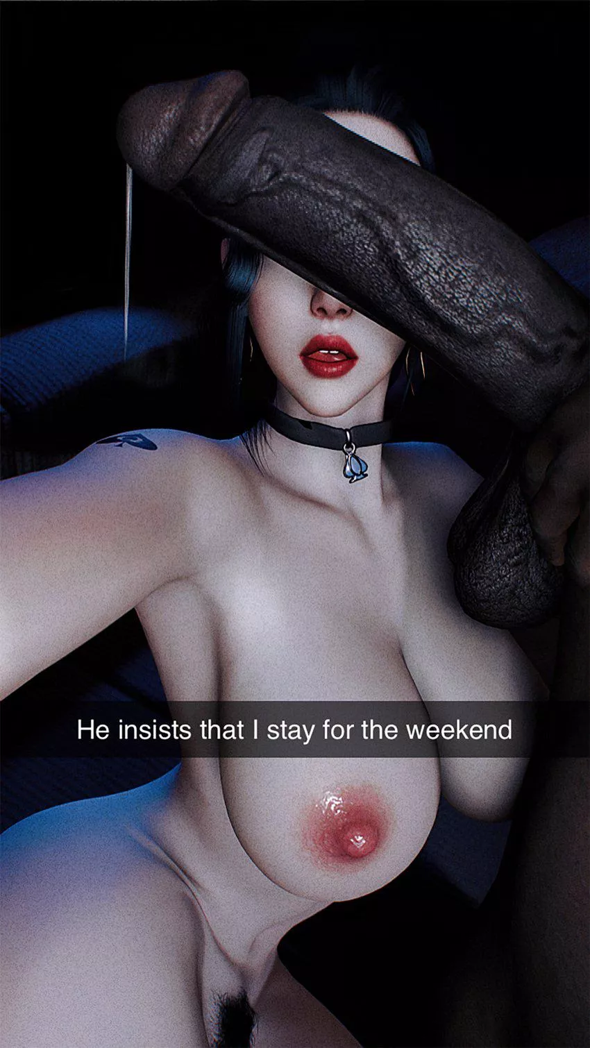 Sorry babe, but it would be rude to turn him down now you know? After offering me so much. Dont worry babe I'll be back on Monday... though I may be a little different hehe (pokepillow)