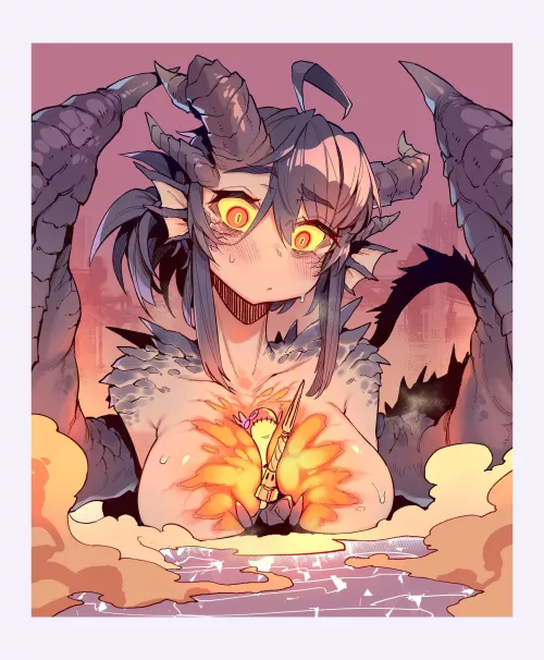 Third degree burns are a small price to pay for dragon booba (By Karasu)