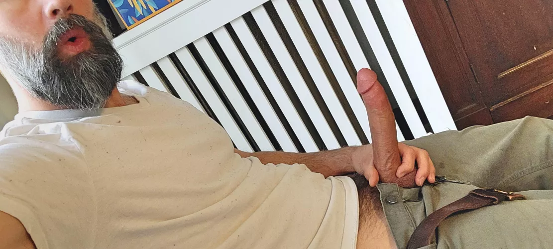 You walk in on me like this: What's your move???