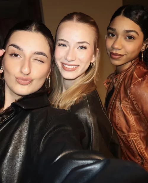 [3] Who looks the cutest in their leather jacket