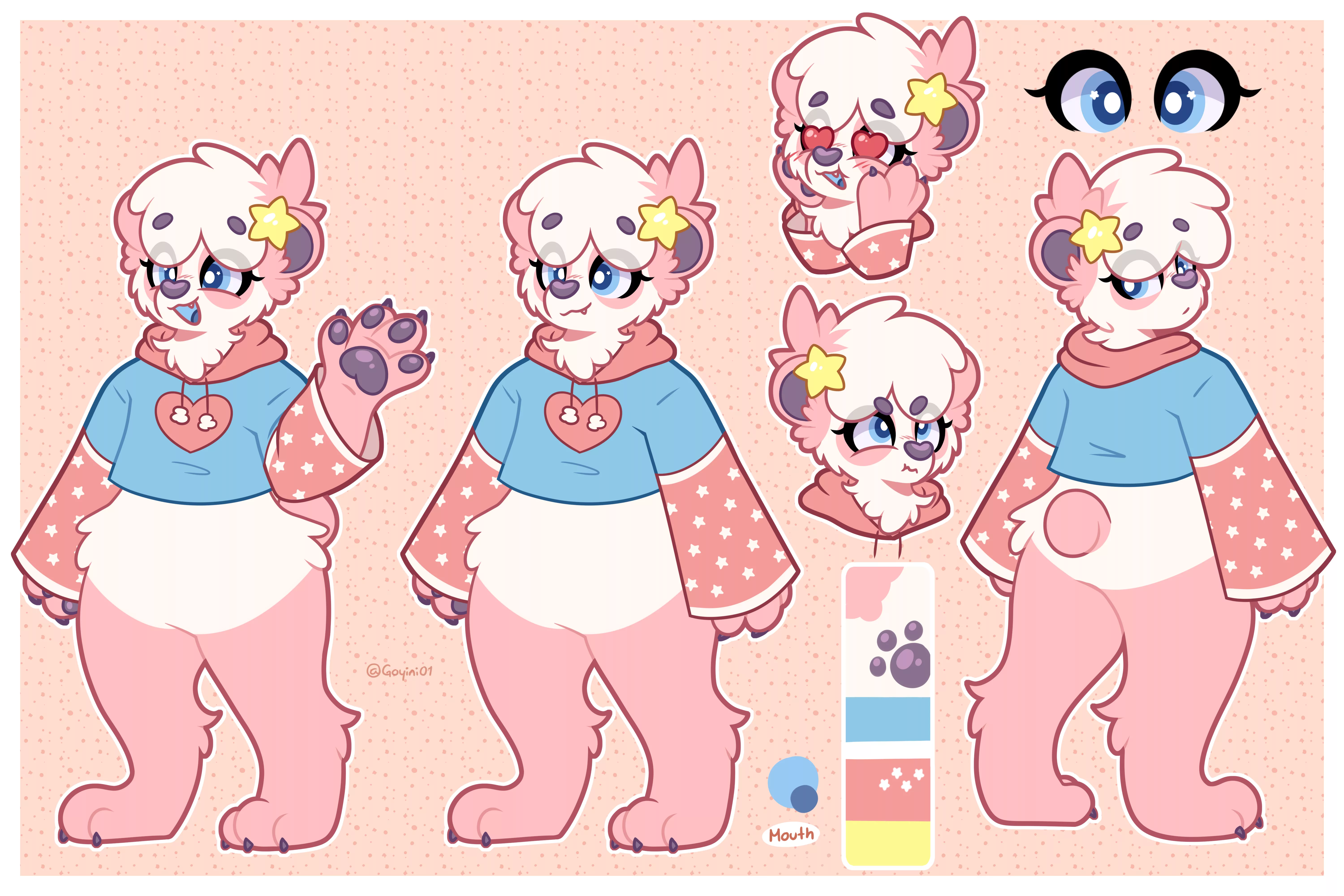 A ref sheet comm!! (Art by me)