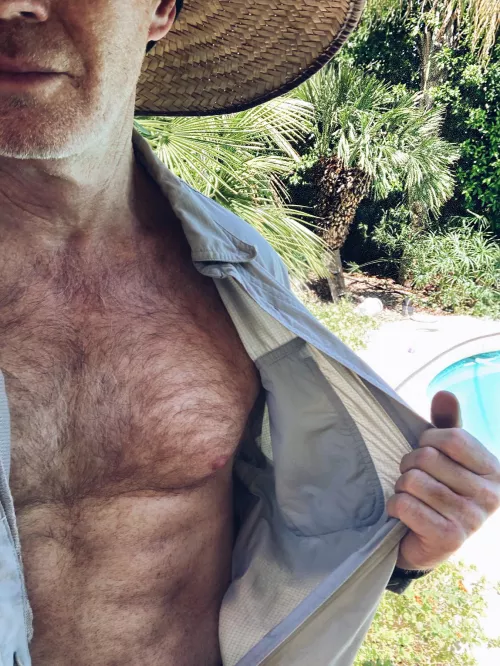 Any issue with your pool guy working shirtless?