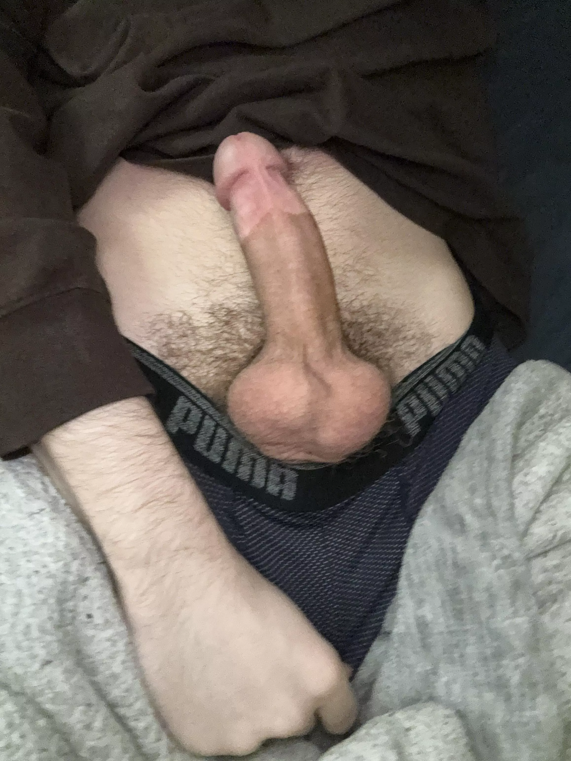 Are you sucking my cock or balls first?