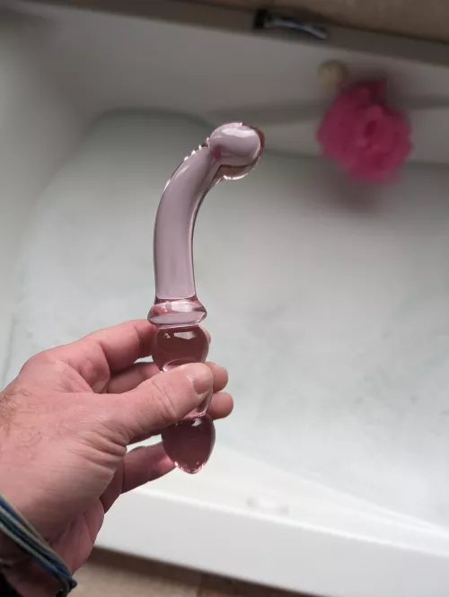 Bath time with this fun little toy!