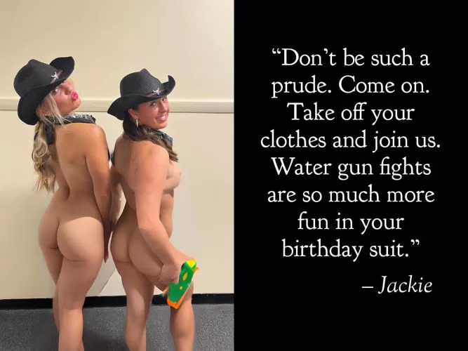Birthday Suite Water Gun Fight