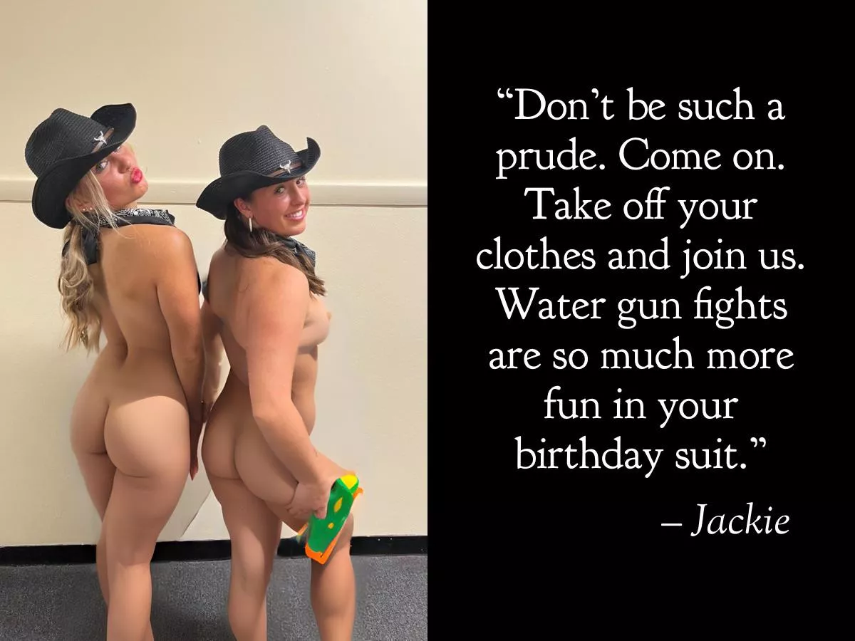 Birthday Suite Water Gun Fight