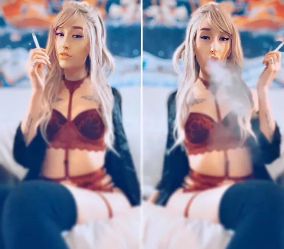 Breathe in my smoke 🖤