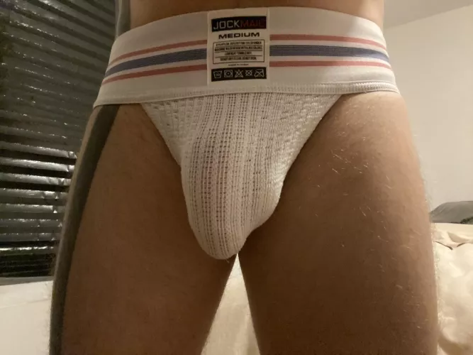 Bulging in jockstrap