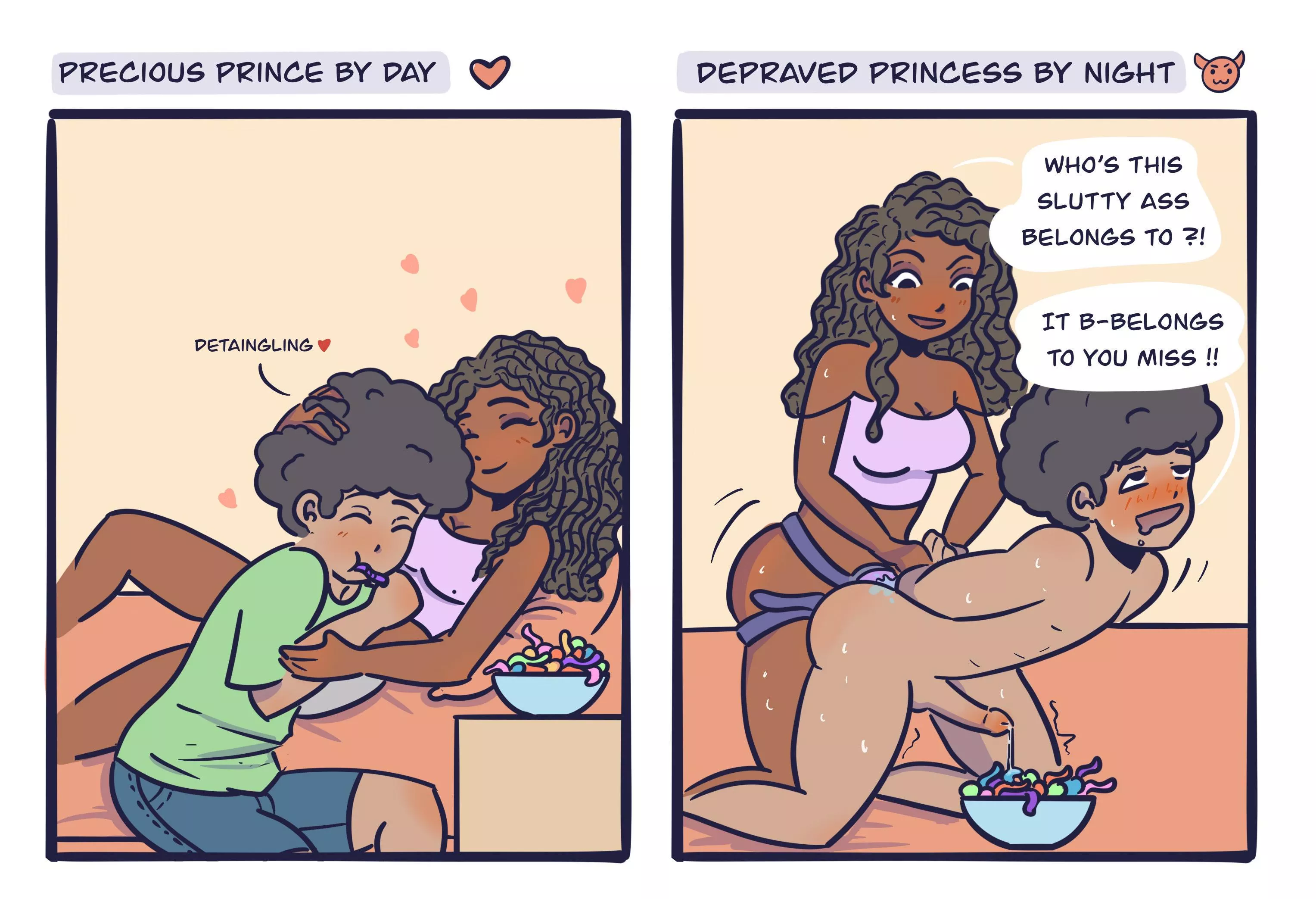 By Day and by Night (commissioned by me, artist kenisfake) By Day and by Night (commissioned by me, artist kenisfake)