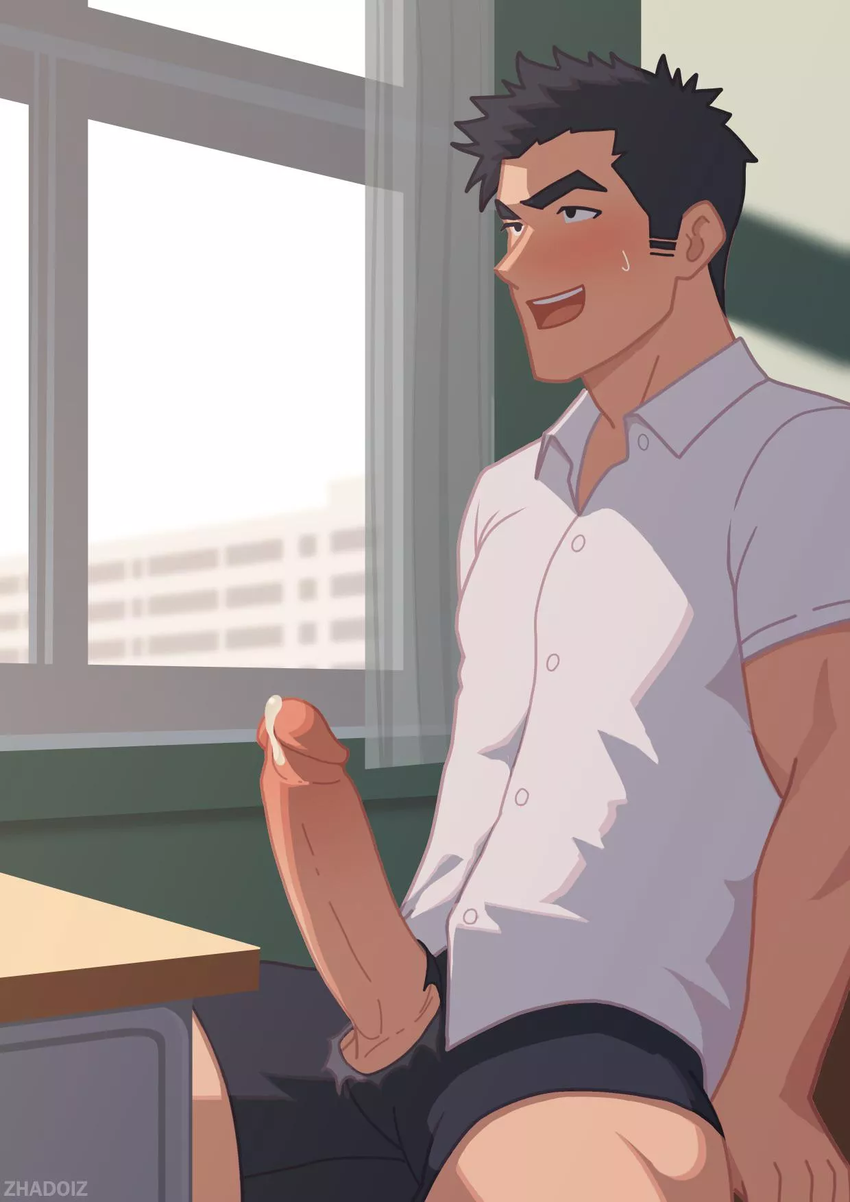 Can you cum to the board? (Zhadoiz)