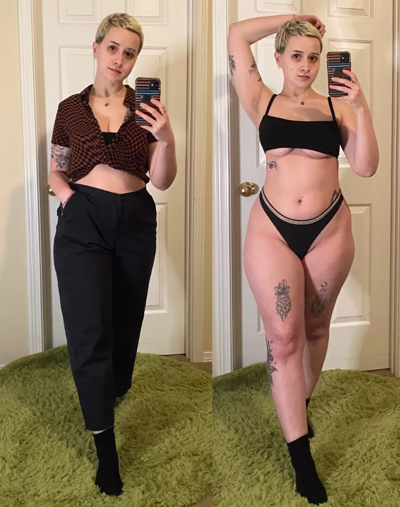 Did you think I'd have hips like this under my clothes?