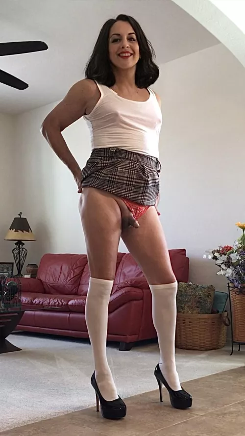Do you like the naughty school girl look?