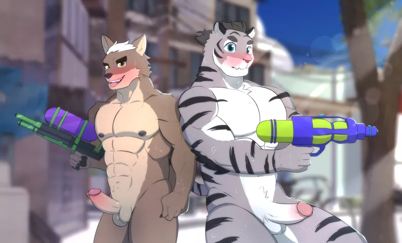 (@drops_sweat) Pew Pew 🍆💦🔫