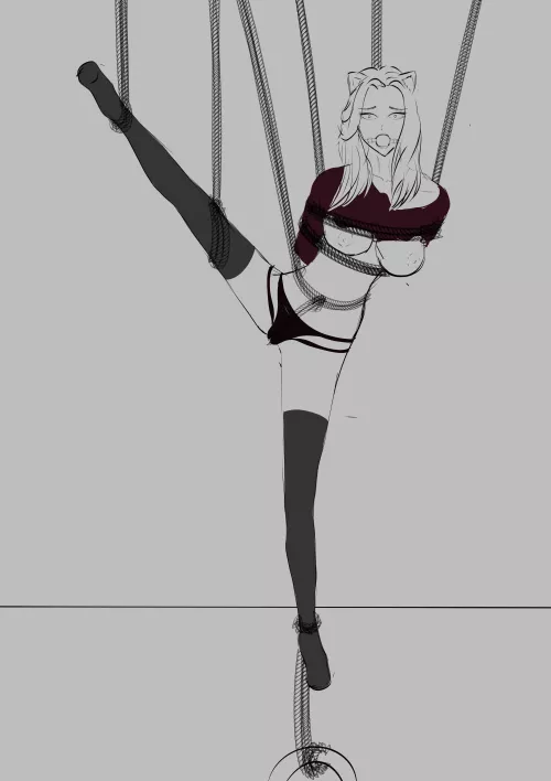 Got to many sketches now - cat girl by me