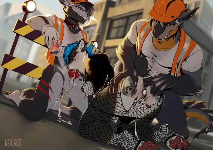 Helping out the workers [MFM] (Nelly63)