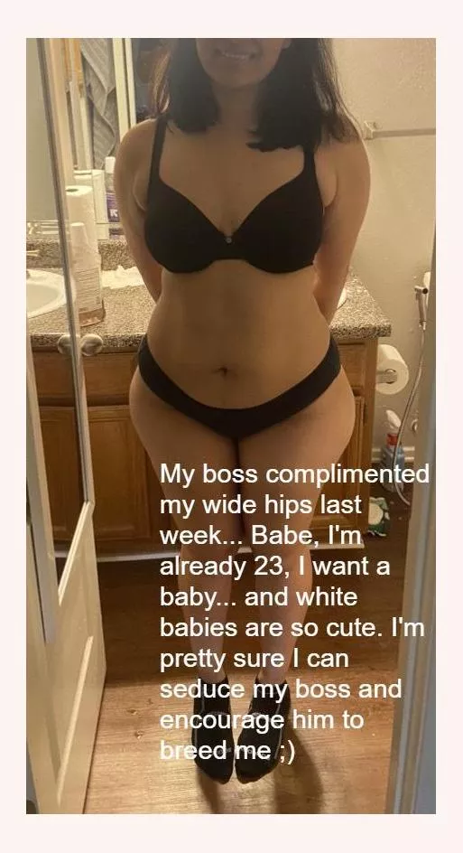 Her boss definitely knew what he was doing when he complimented my girlfriend on her hips