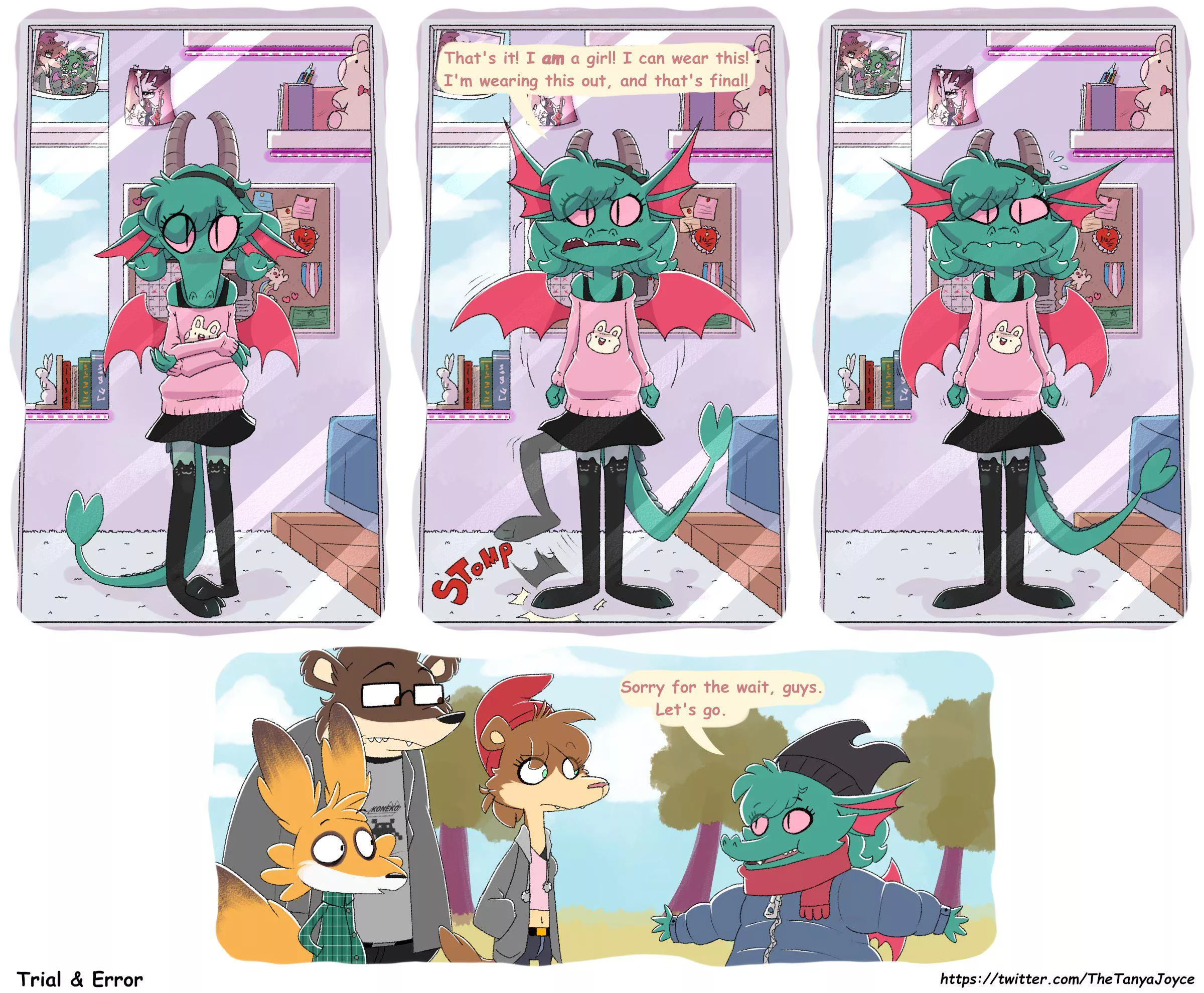 I AM a girl (by @TheTanyaJoyce)