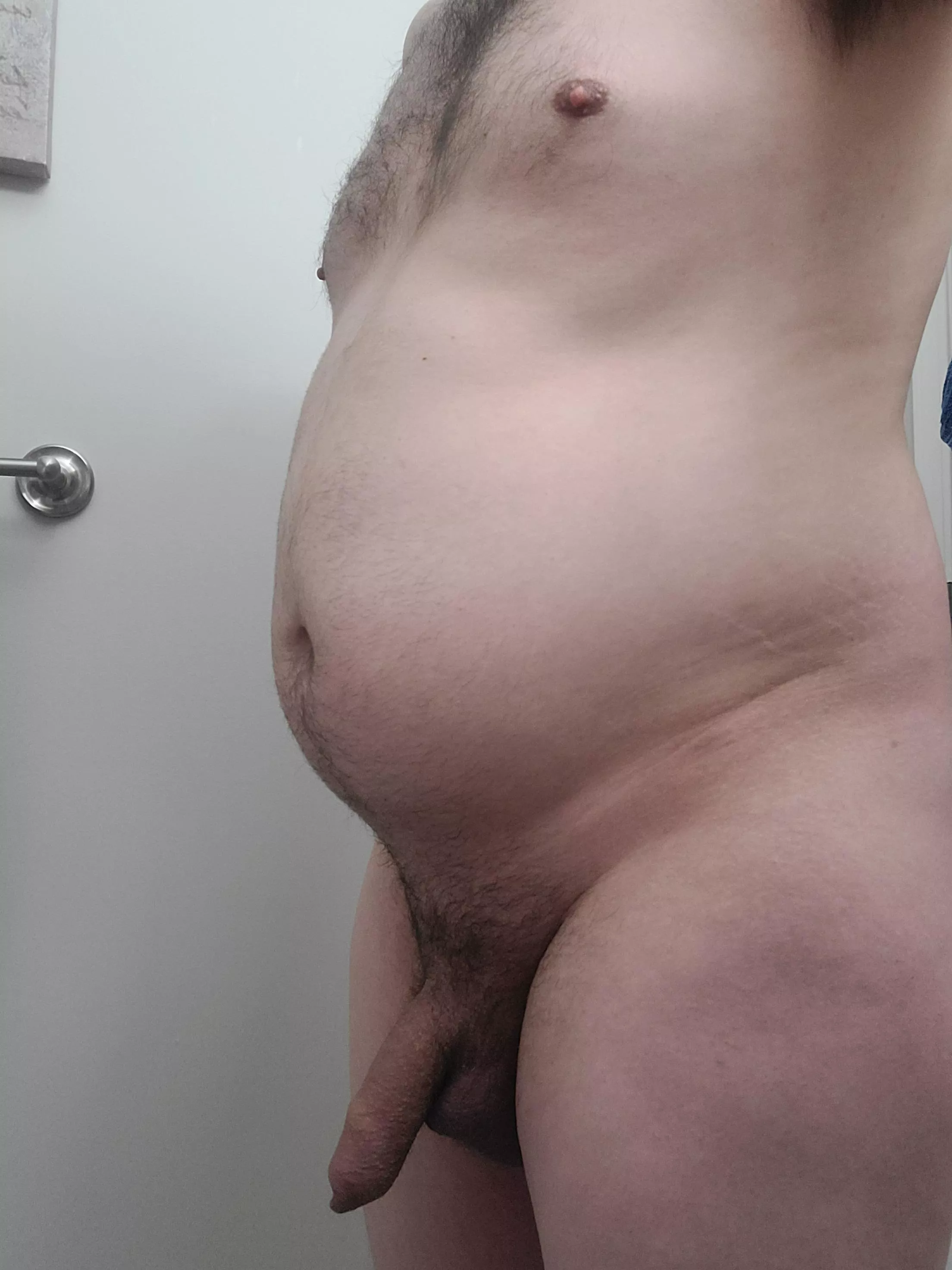 I gained a lot of weight over Christmas. I kinda like it.