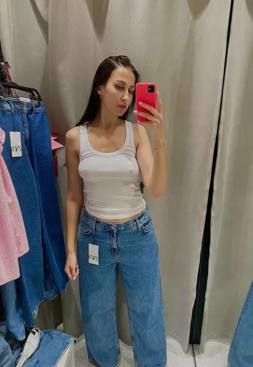 I think I was even born in jeans, I love them