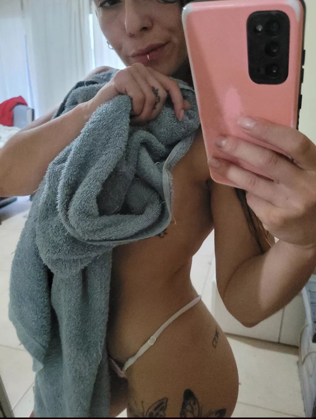 I'll be waiting for you after a good shower