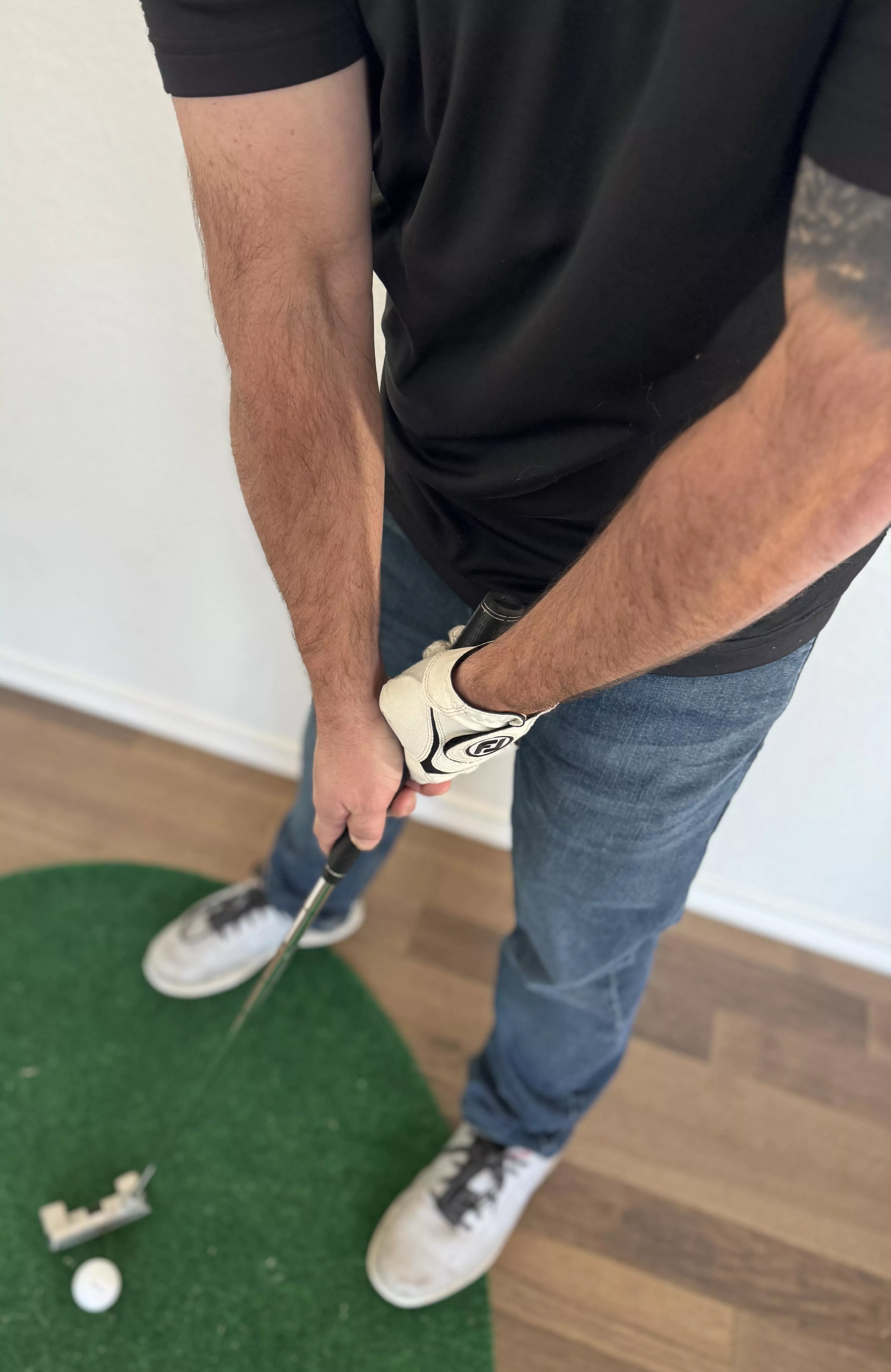 I’m pretty good at putting it in the hole 😏