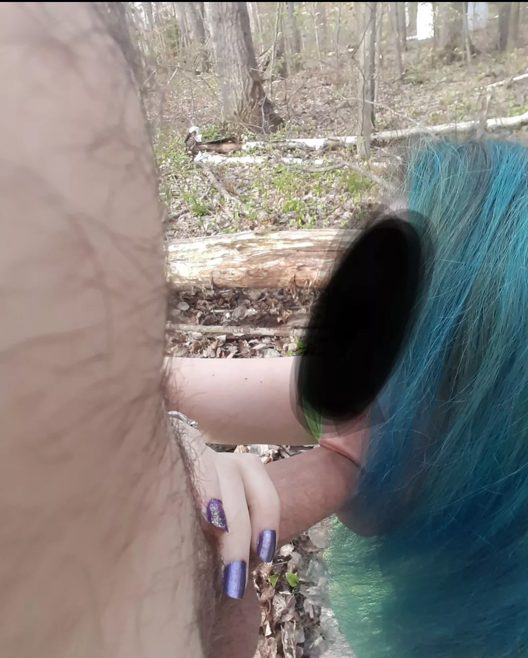 Just some head in the woods