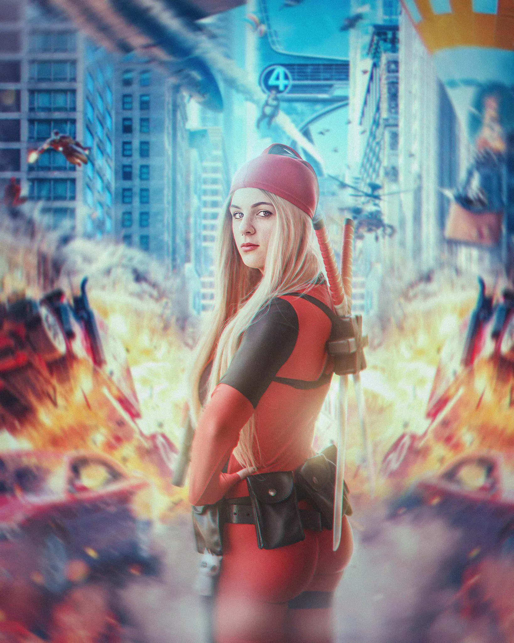 Lady Deadpool Cosplay By Ecchiguts