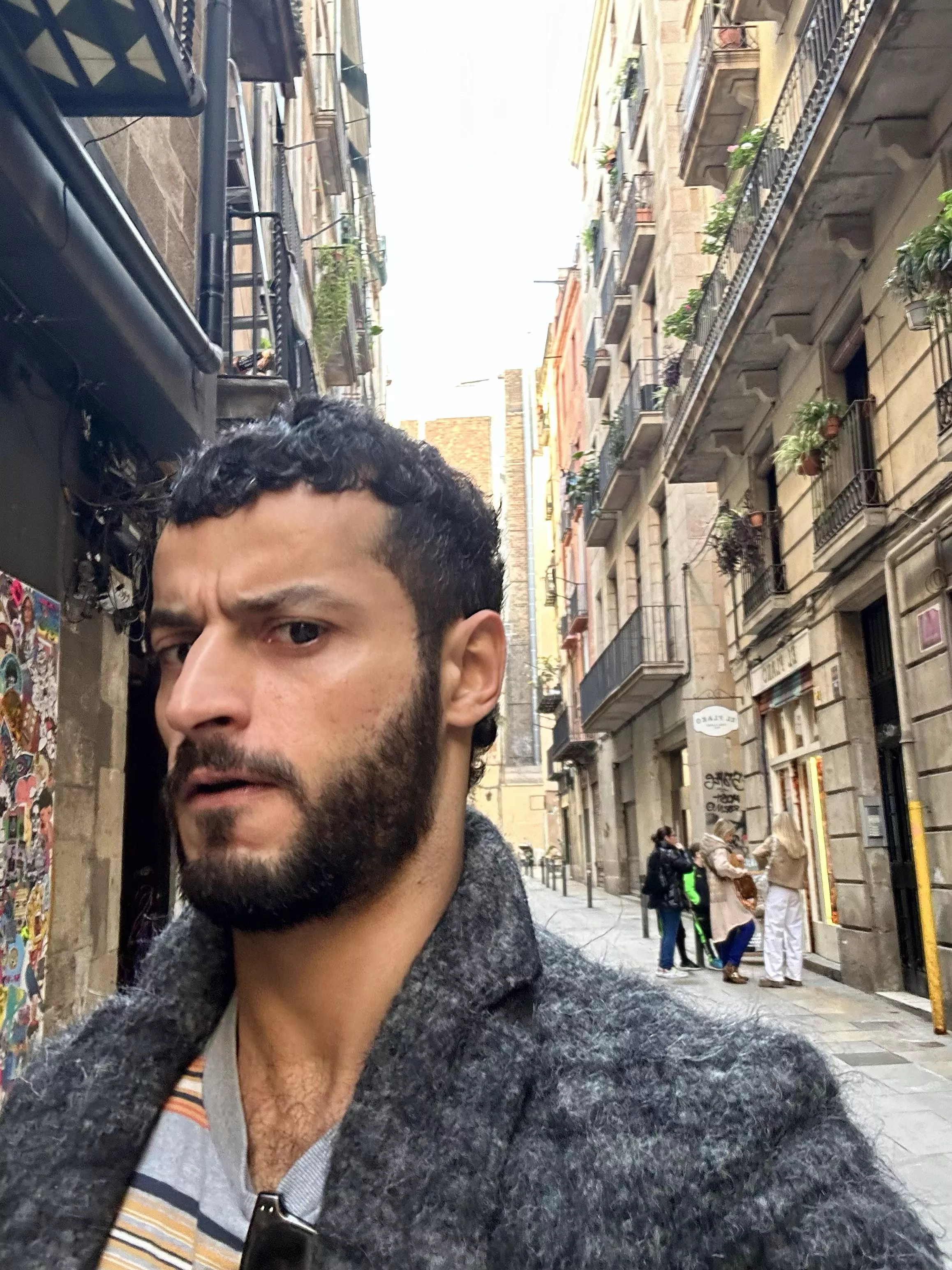 Living in Barcelona for a year and finally decided to go for the mullet Living in Barcelona for a year and finally decided to go for the mullet