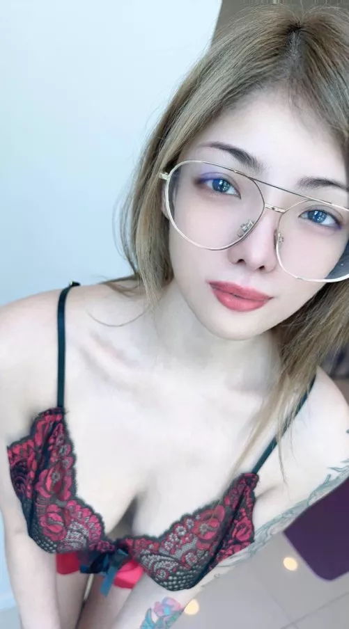 My boobs as sweet as a strawberry pie.