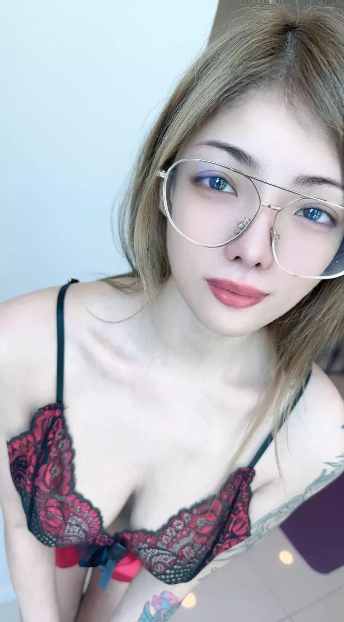 My boobs as sweet as a strawberry pie.