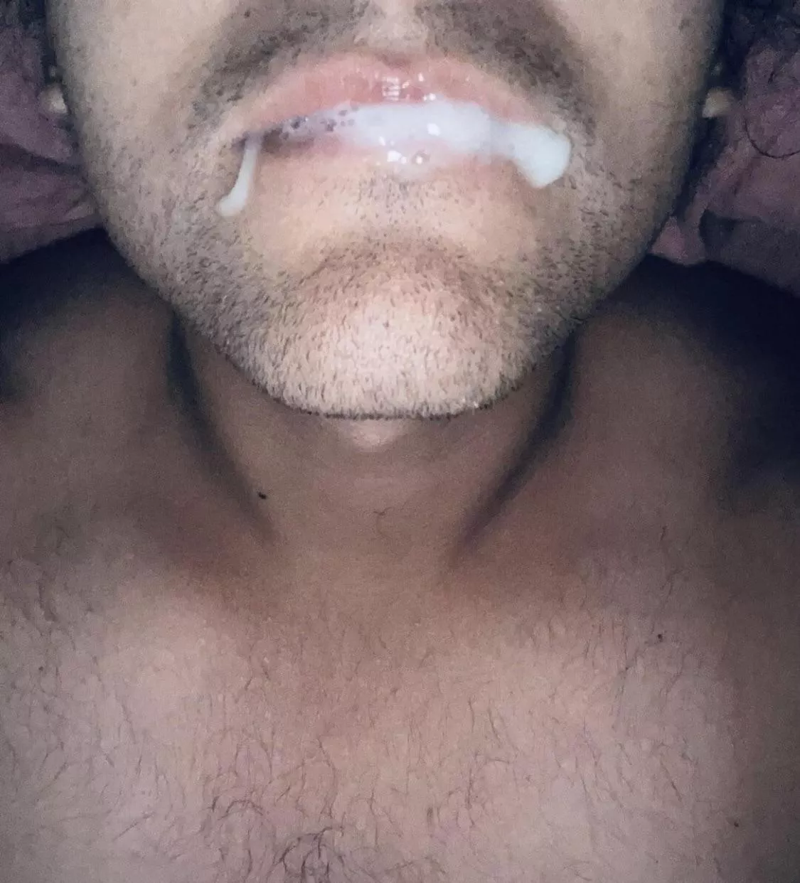 My face after my roommate challenged me to truth or dare. He said I lost but I think I won?