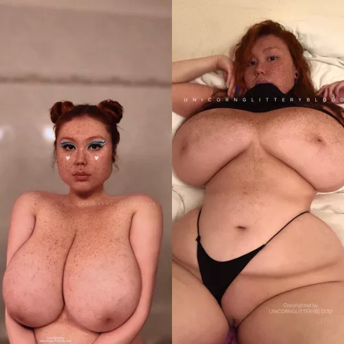 [OC] making a survey! should i keep my nipples natural or pierce them?