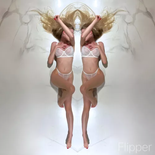 Posing wearing White <3