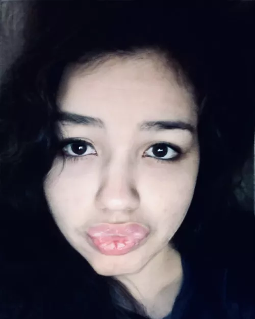 Say one word about my face