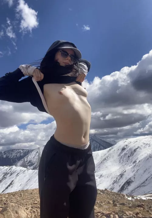 showing them off to the sun!