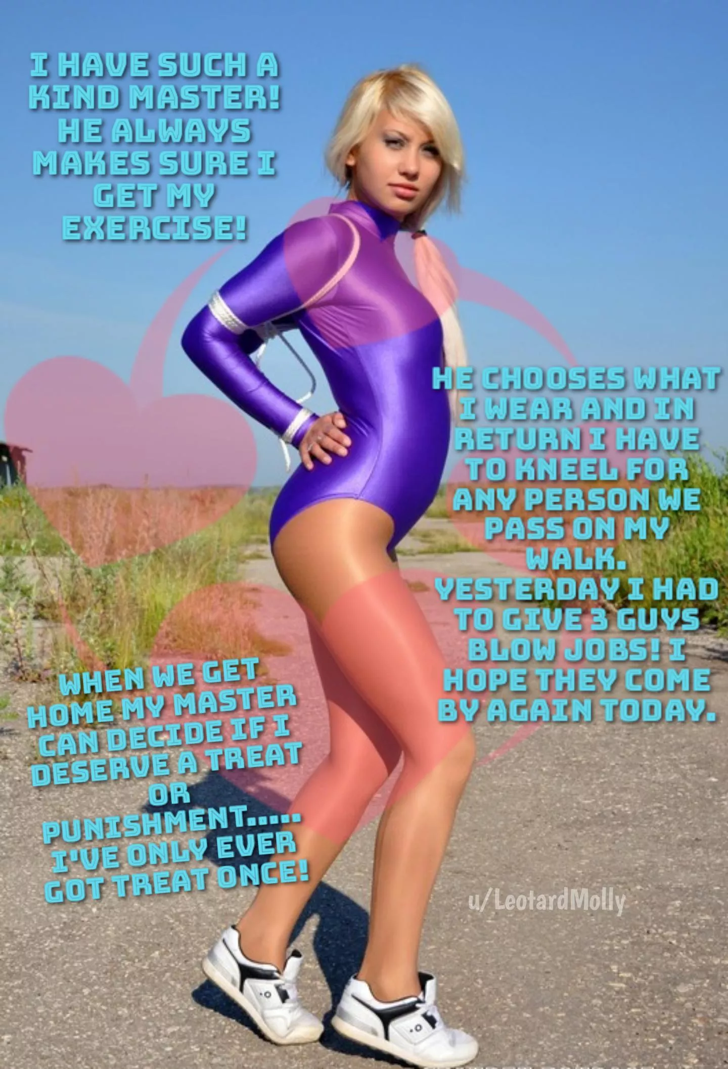 Sissy's need exercise too!