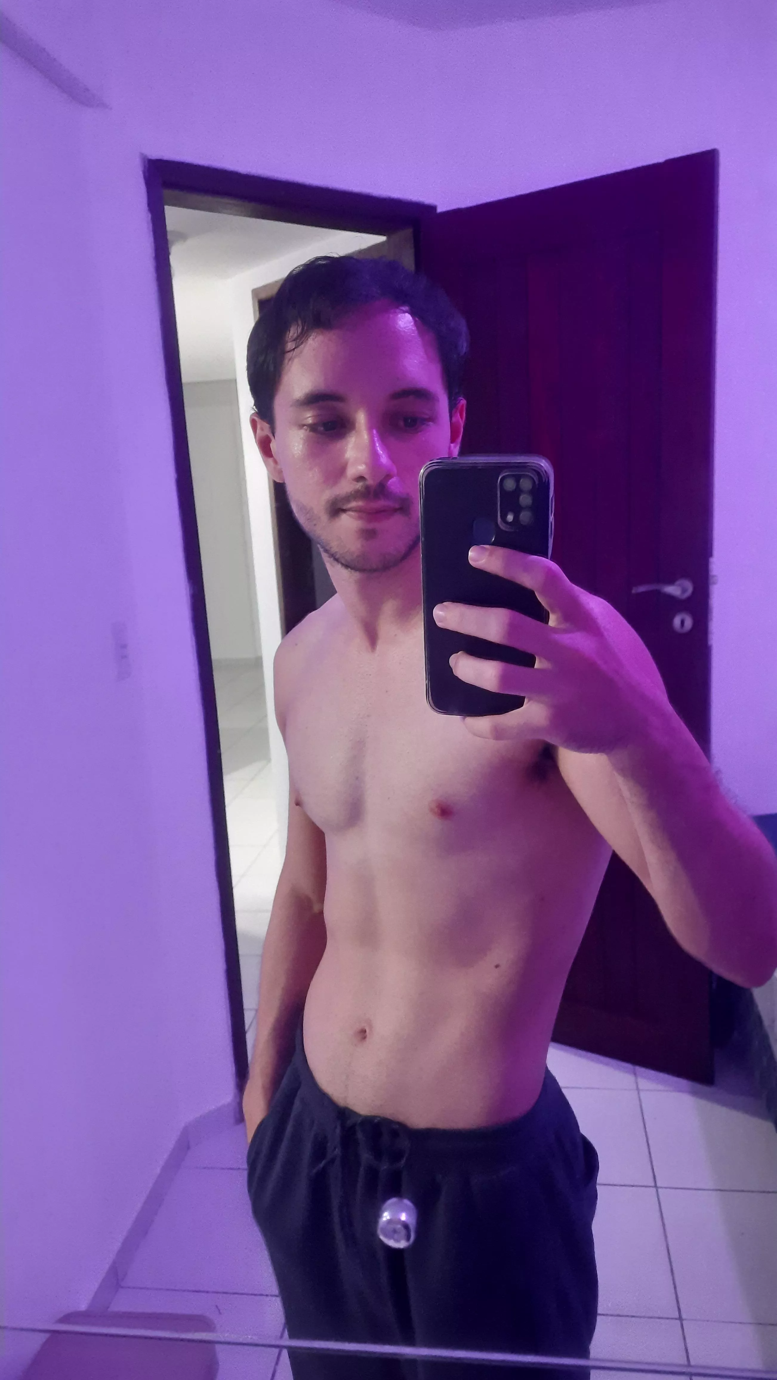 Testing the new lighting