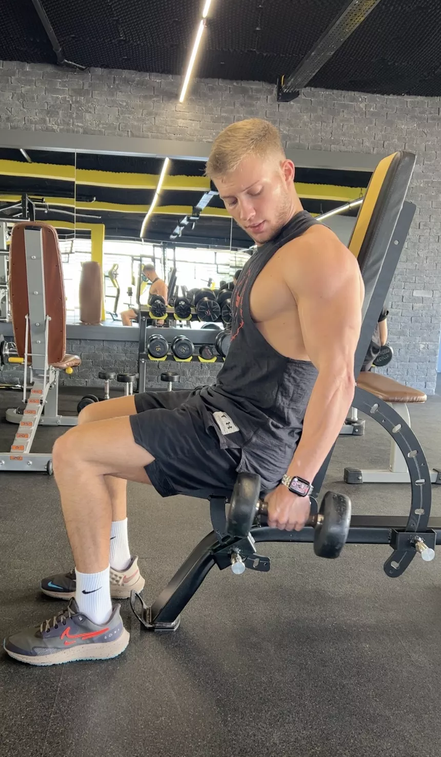 The best day off is spent in the gym, isn't it? The best day off is spent in the gym, isn't it?