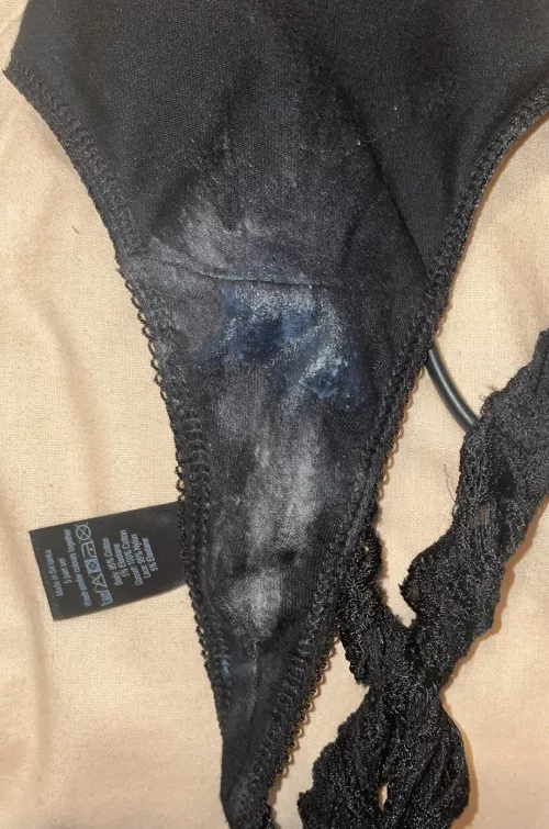 The mess I made last night ...