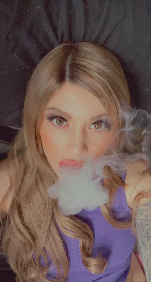 Throwback to when I was brunette 💨