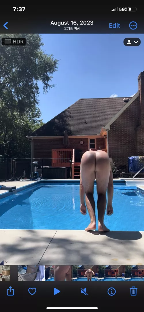 Who wants to dive in with me