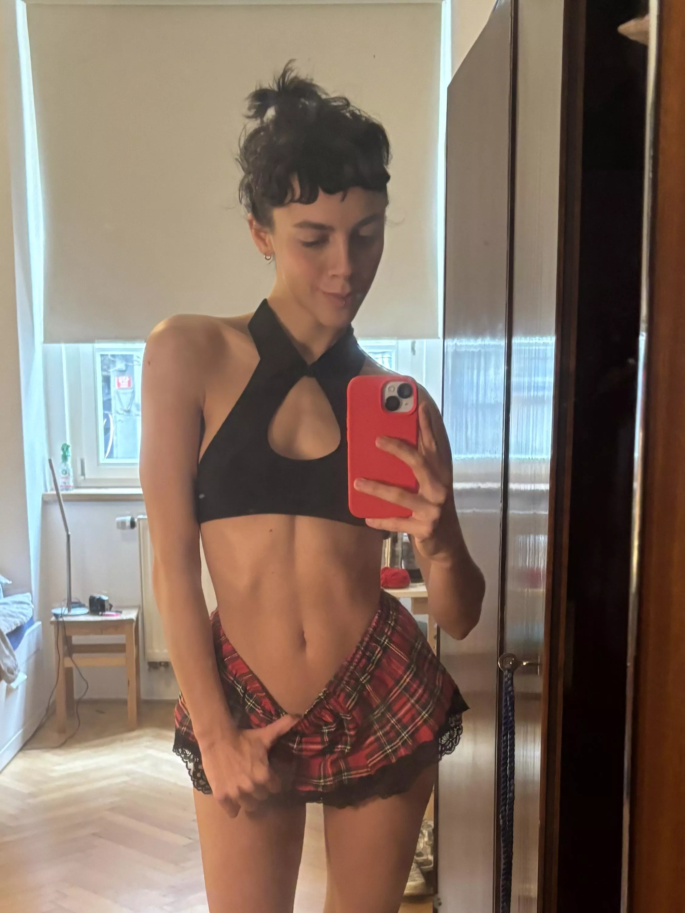 Would you come to school with me?