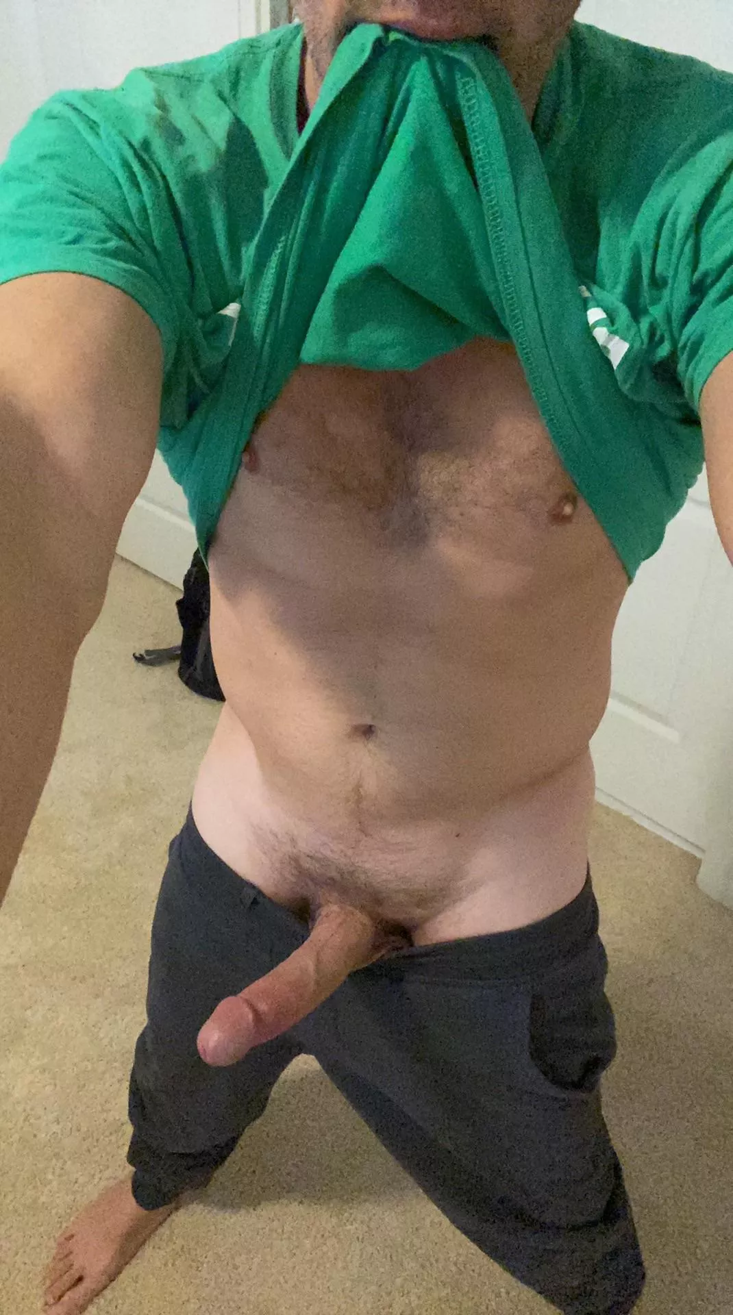 (46) Who’s feeling frisky with me this morning?