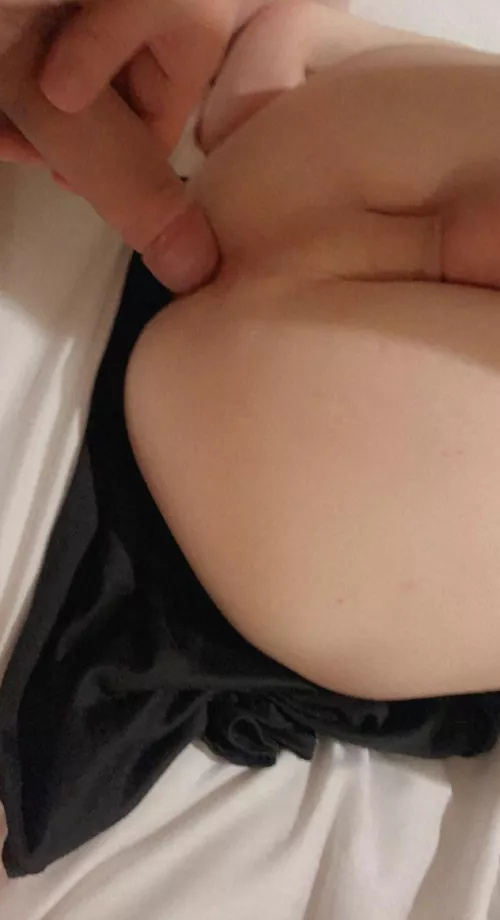 about to stick it in