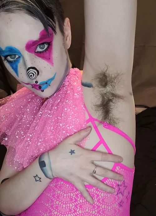 After I took off most of my clown outfit. 😉